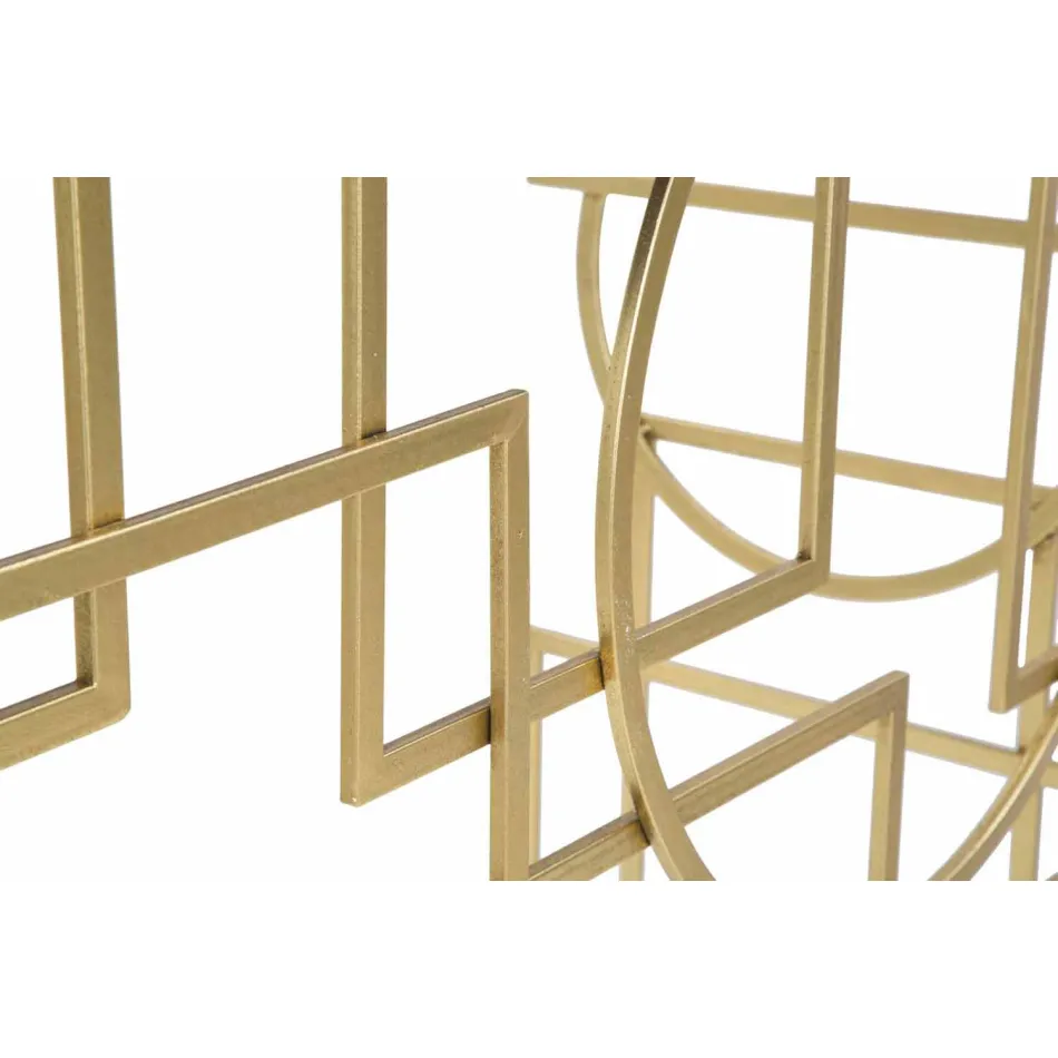 Modern Design Rectangular Console in Iron and Mirror - Billie Viadurini