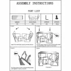 Modern Design Rectangular Console in Iron and Mirror - Billie Viadurini