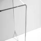 Alarico Transparent Plexiglass Console Table with a Modern Design Made in Italy Viadurini