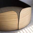 Modern Circular Box in Real Wood Made in Italy - Stan Viadurini