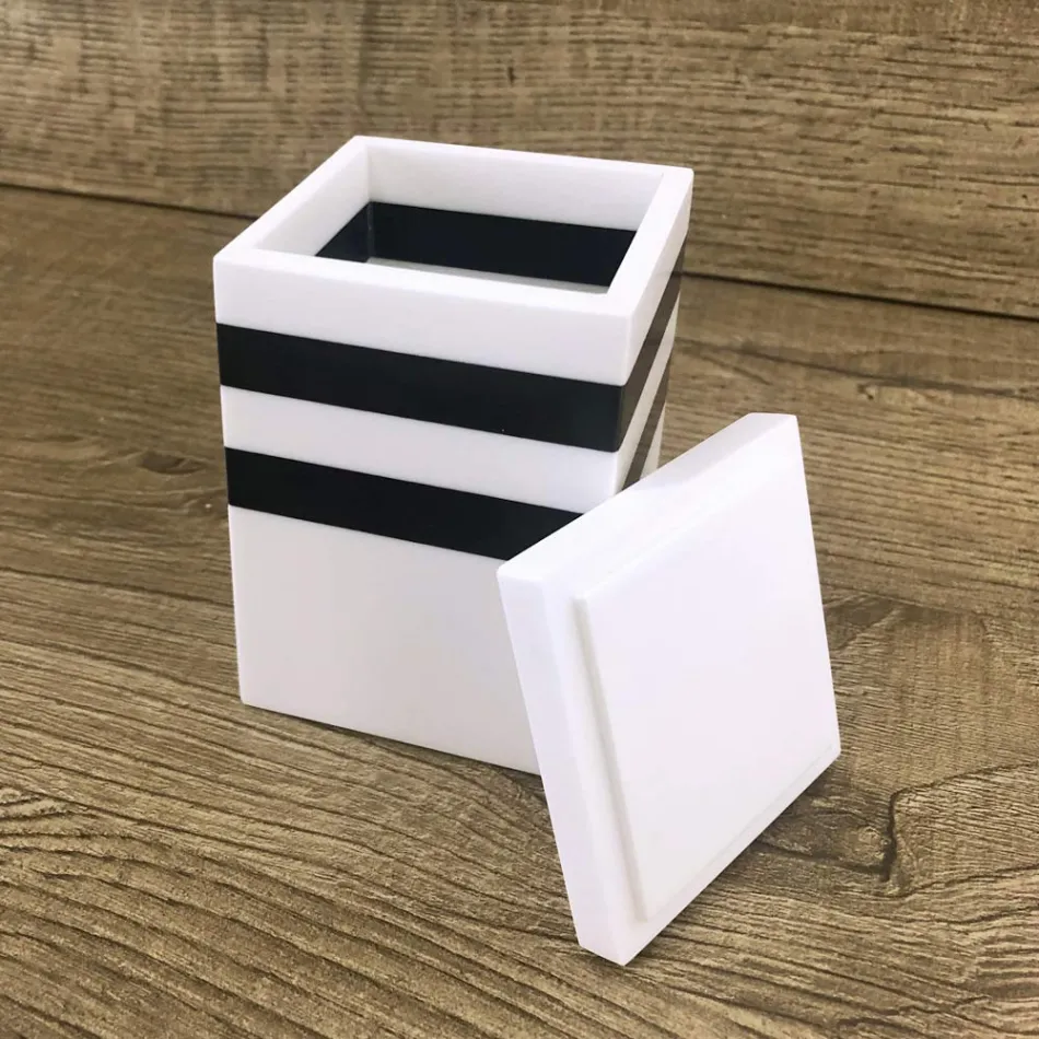 Spice Container with Italian High Quality Corian Cap - Spicy Viadurini