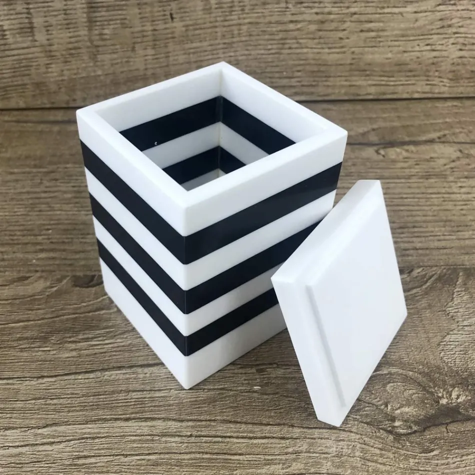 Spice Container with Italian High Quality Corian Cap - Spicy Viadurini