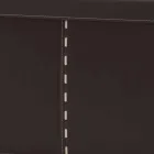 Modern Storage Box in Regenerated Leather Made in Italy - Gabry Viadurini