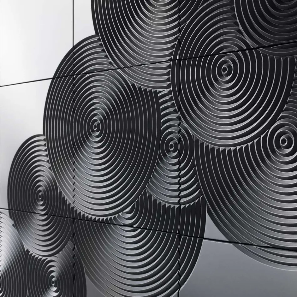 Modern design 8-door sideboard Ardesia, white, black or gold Viadurini