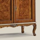 Classic Sideboard 2 Doors and 2 Drawers in Wood Made in Italy - Cheverny Viadurini