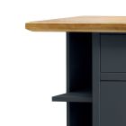 Sideboard with 1 Door, 1 Drawer and 3 Open Compartments Made in Italy - Hoder Viadurini