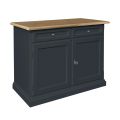 Wooden Sideboard with 2 Drawers and 2 Doors Made in Italy - Uller