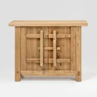 Natural Aged Pine Sideboard with 2 or 4 Doors - Aituno Viadurini