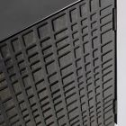 Industrial Sideboard in Steel and Mango Wood 2 Doors 3 Drawers - Syrio Viadurini