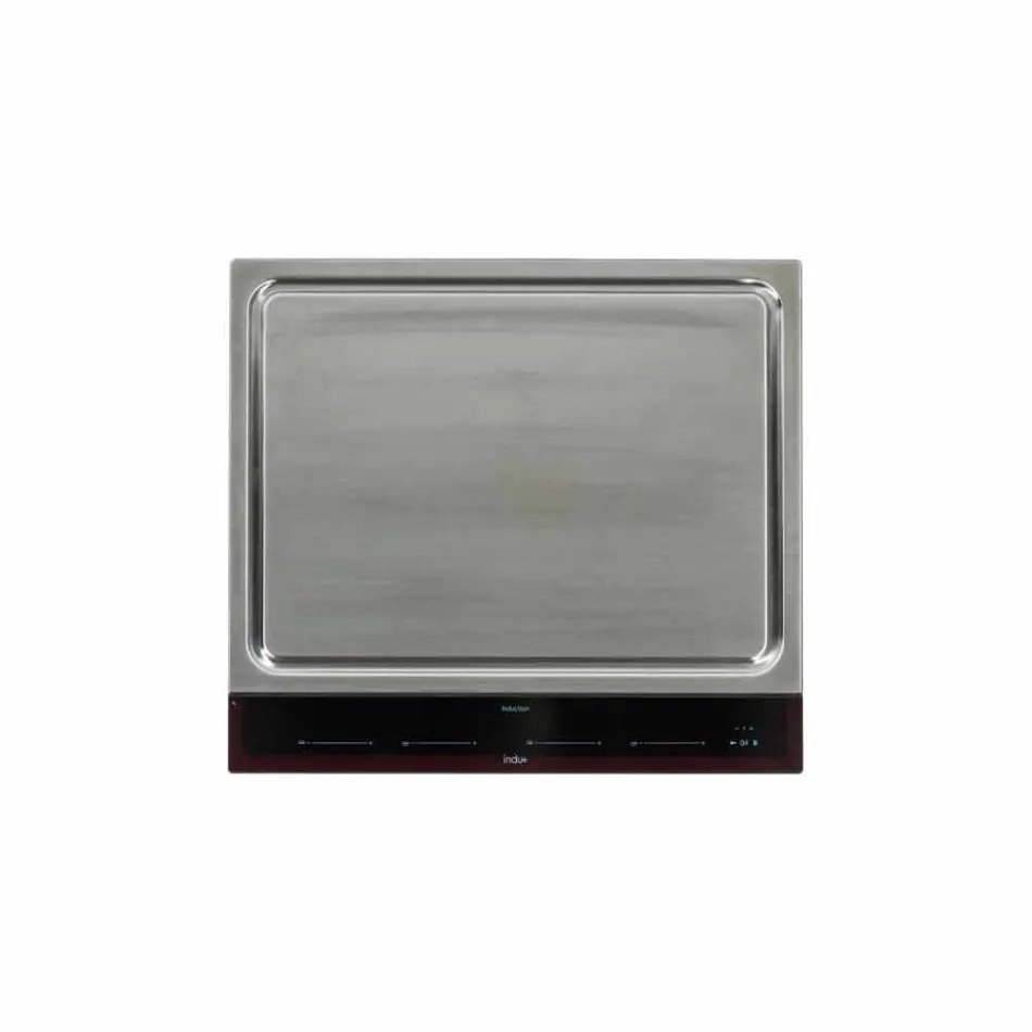 Modern Outdoor Garden Kitchen on Wood and Steel Wheels - Buoncalliope Viadurini