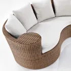 Garden Daybad in Polyrattan Fiber 2 Elements - Woman Viadurini