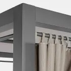 Outdoor Daybed in Textilene and Aluminum with Reclining Backrests - Anastasia Viadurini