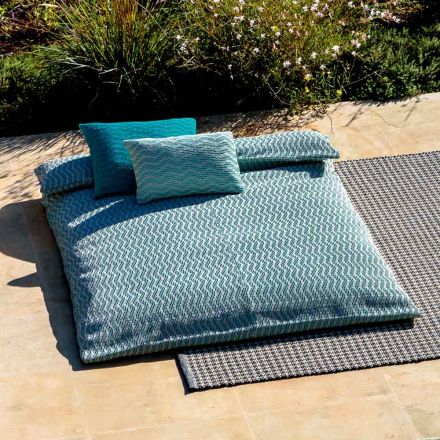 Luxury Design Double Outdoor Daybed Made in Italy - Emanuela Viadurini