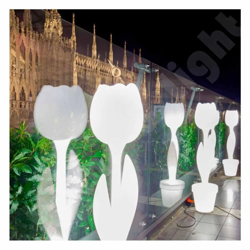 Modern Design Bright Garden Furniture Decoration - Tulip by Myyour Viadurini