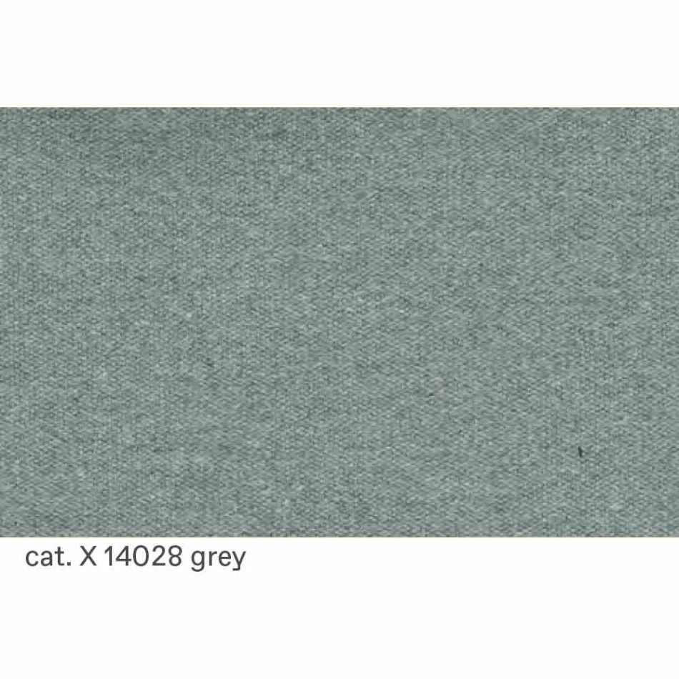 2 Seater Cotton Sofa with Side Cubes in Mdf Made in Italy - Damascus Viadurini