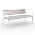 2 Seater Sofa for the Garden with Cushion Included Made in Italy - Prato