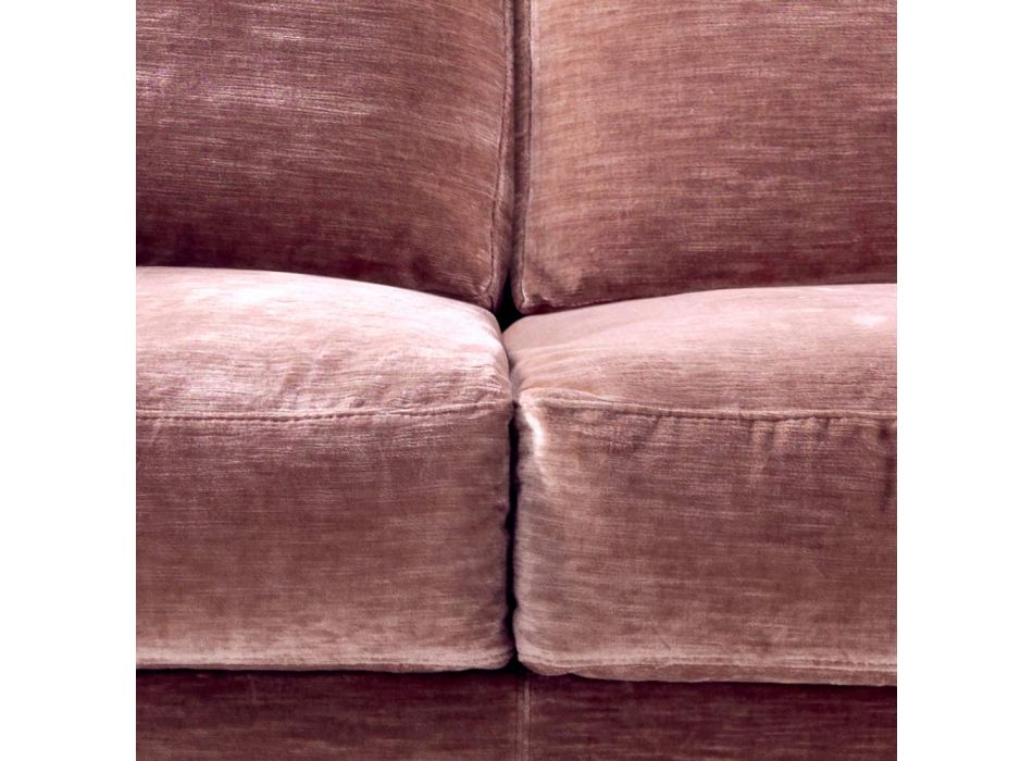 3-seater upholstered design sofa Grilli York 100 % made in Italy Viadurini