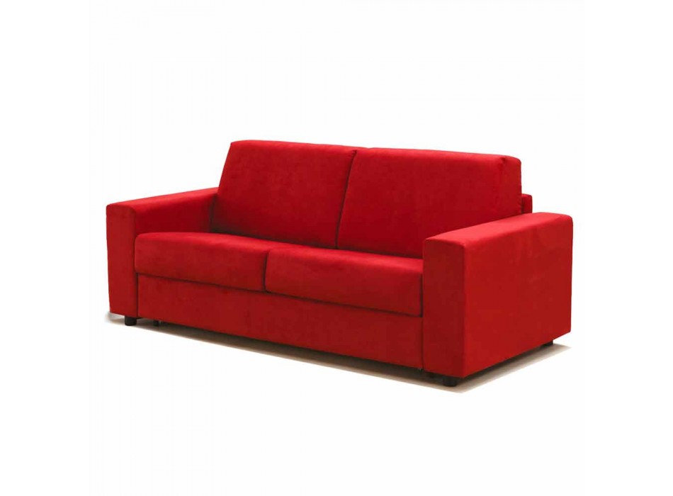 3 seater maxi sofa modern design eco-leather / fabric made in Italy Mora