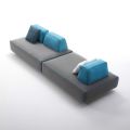 4 Seater Fabric Sofa with Movable Backrests Made in Italy - Ardenne