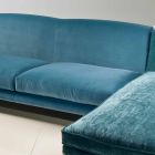 Corner sofa design classic luxury, made in Italy, Narciso Viadurini