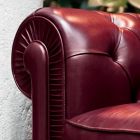 Classic Sofa with Onion Feet in Beech Wood Made in Italy - Spassoso Viadurini