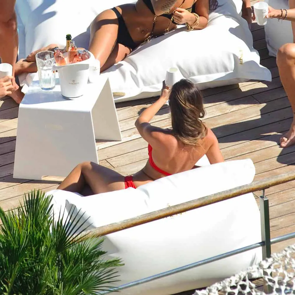 Sofa Cloud faux leather Trona nautical Eco-Friendly Made in Italy Viadurini