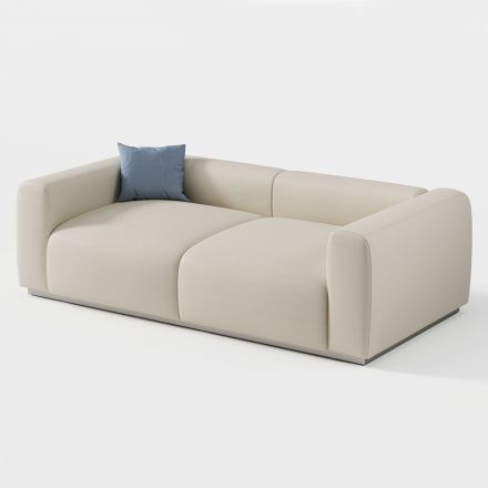 Outdoor Sectional Sofa in Marine Plywood Made in Italy - Bahias Viadurini