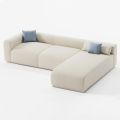 Modular Garden Sofa in Water-Repellent Fabric Made in Italy - Bahias