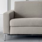 Sofa with Bed Opening in Metal and Polyurethane Made in Italy - Folle Viadurini
