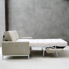 Sofa with Bed Opening in Metal and Polyurethane Made in Italy - Folle Viadurini