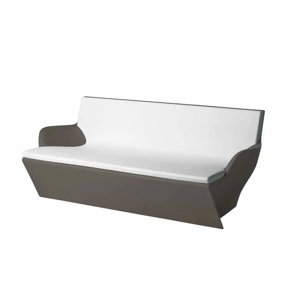 Slide with armrests Slide Kami Yon colored design made in Italy Viadurini