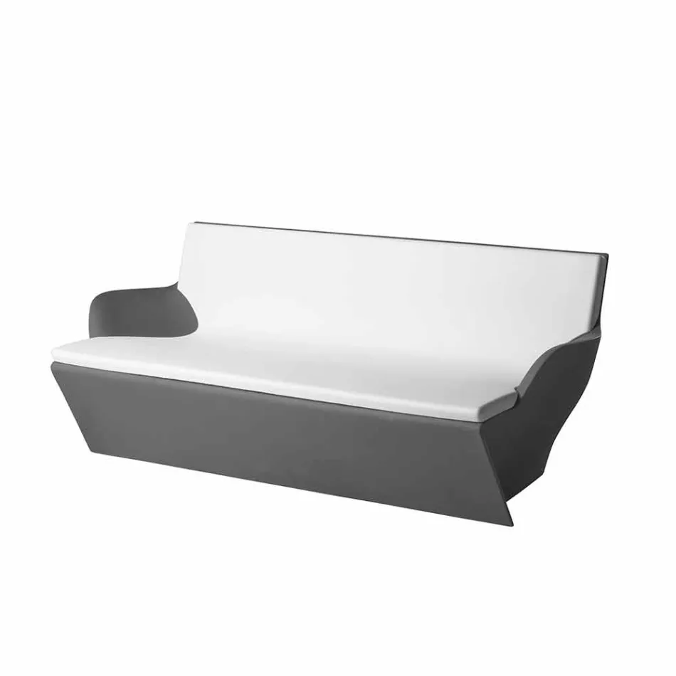 Slide with armrests Slide Kami Yon colored design made in Italy Viadurini