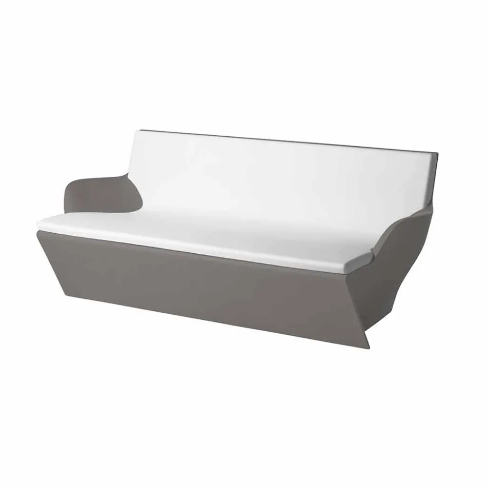 Slide with armrests Slide Kami Yon colored design made in Italy Viadurini