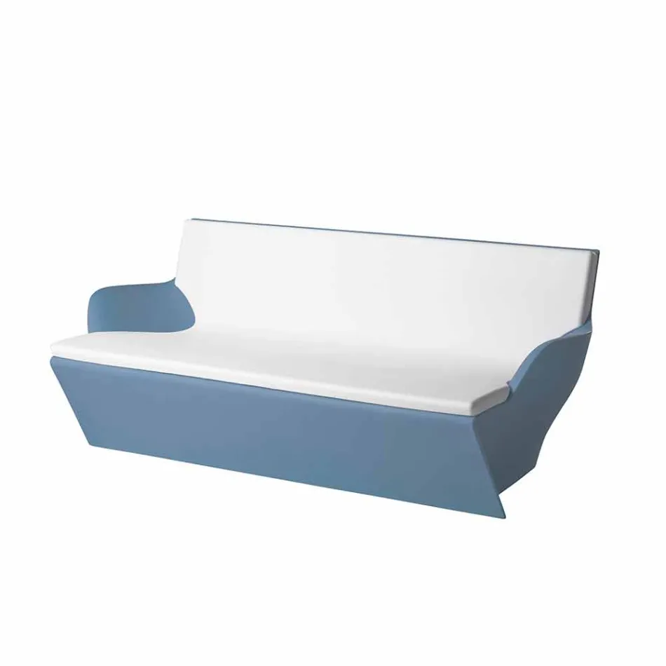 Slide with armrests Slide Kami Yon colored design made in Italy Viadurini