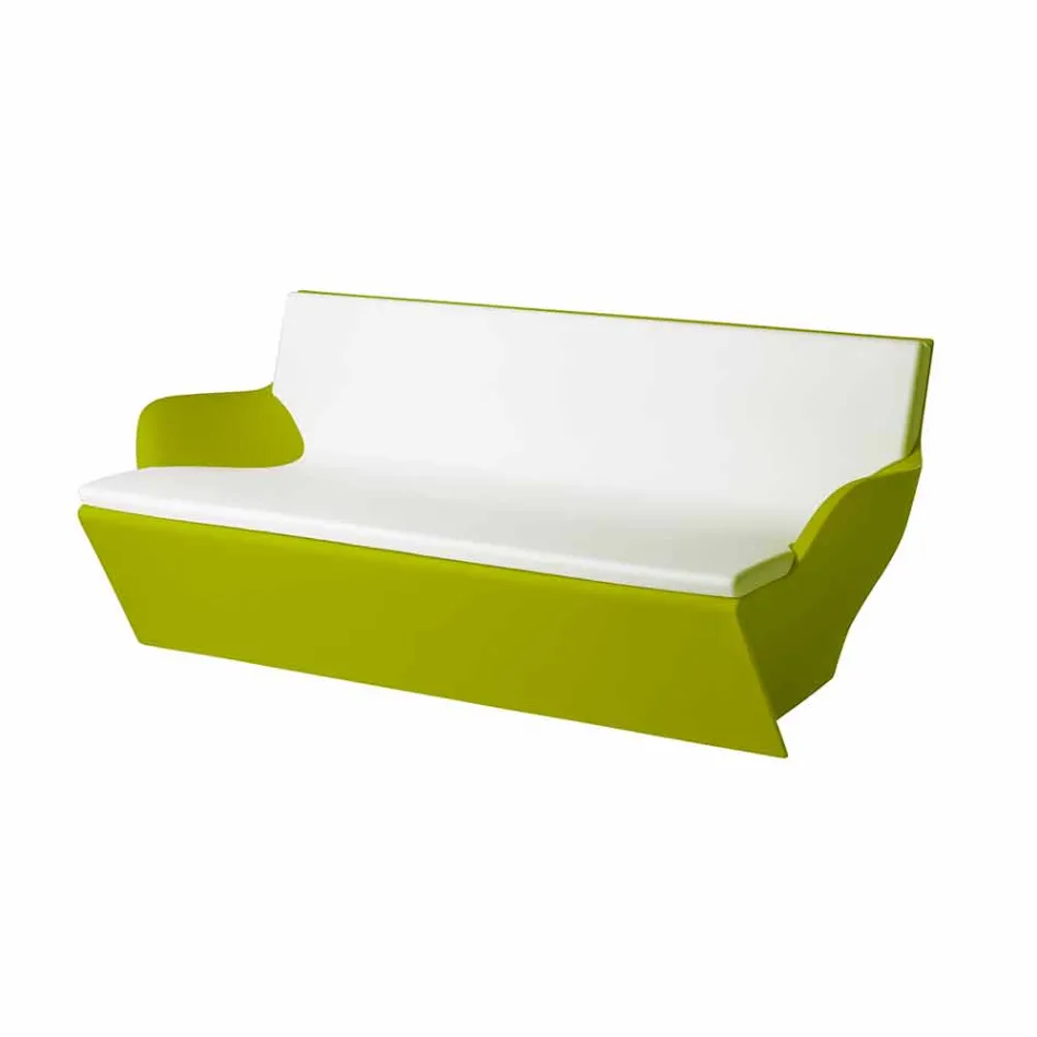 Slide with armrests Slide Kami Yon colored design made in Italy Viadurini