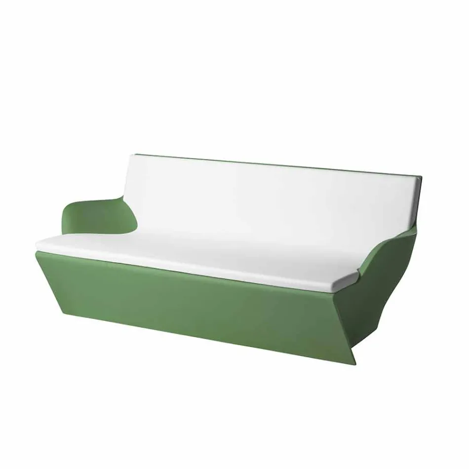 Slide with armrests Slide Kami Yon colored design made in Italy Viadurini