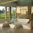 Slide with armrests Slide Kami Yon colored design made in Italy Viadurini