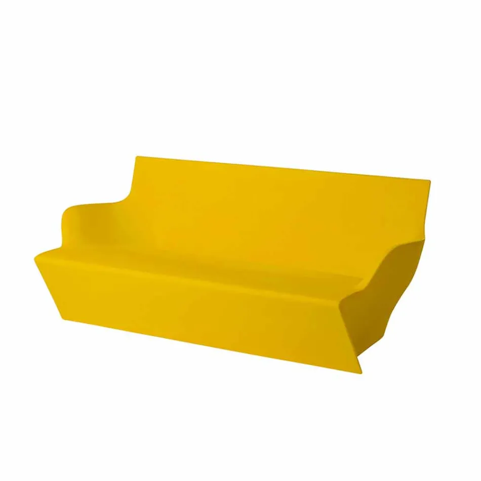 Slide with armrests Slide Kami Yon colored design made in Italy Viadurini