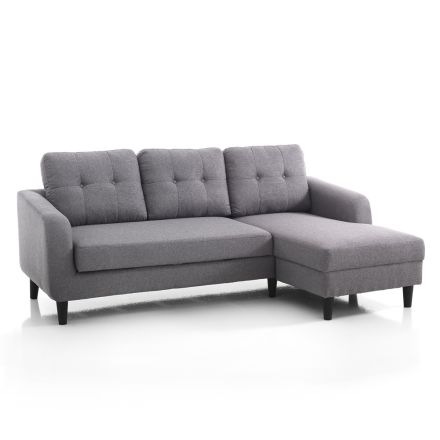 Sofa with foldaway bed element under the seat - Nickel Viadurini