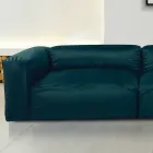 Sofa with Indoor Peninsula in Expanded Polyurethane - Buffo Viadurini