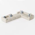 Modular Outdoor Sofa in Water-Repellent Fabric Made in Italy - Bahias
