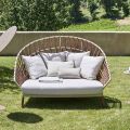 Outdoor Sofa with Pillows Included Made in Italy - Emmacross by Varaschin