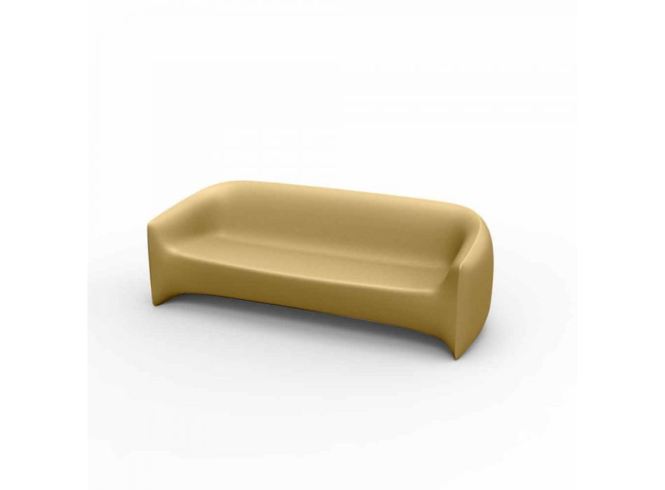 Design outdoor sofa in Blow by Vondom polyethylene resin Viadurini