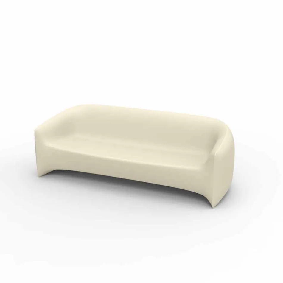Design outdoor sofa in Blow by Vondom polyethylene resin Viadurini