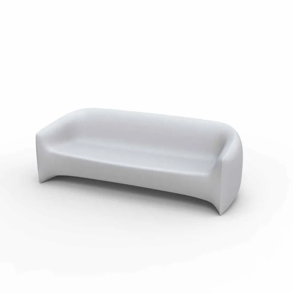 Design outdoor sofa in Blow by Vondom polyethylene resin Viadurini