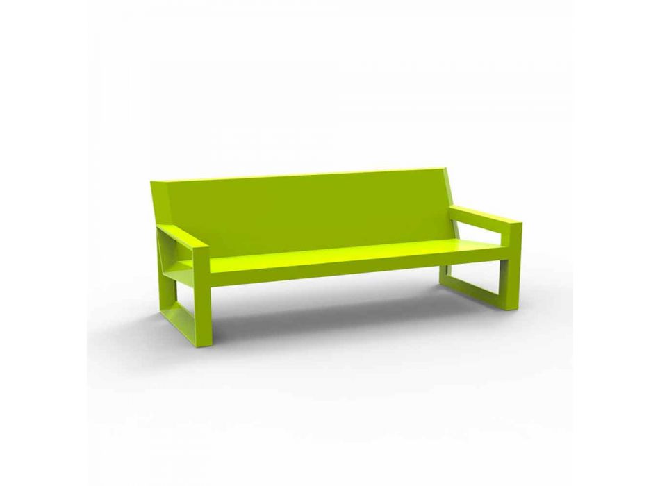 Frame by Vondom outdoor sofa, in polyethylene resin, design Viadurini