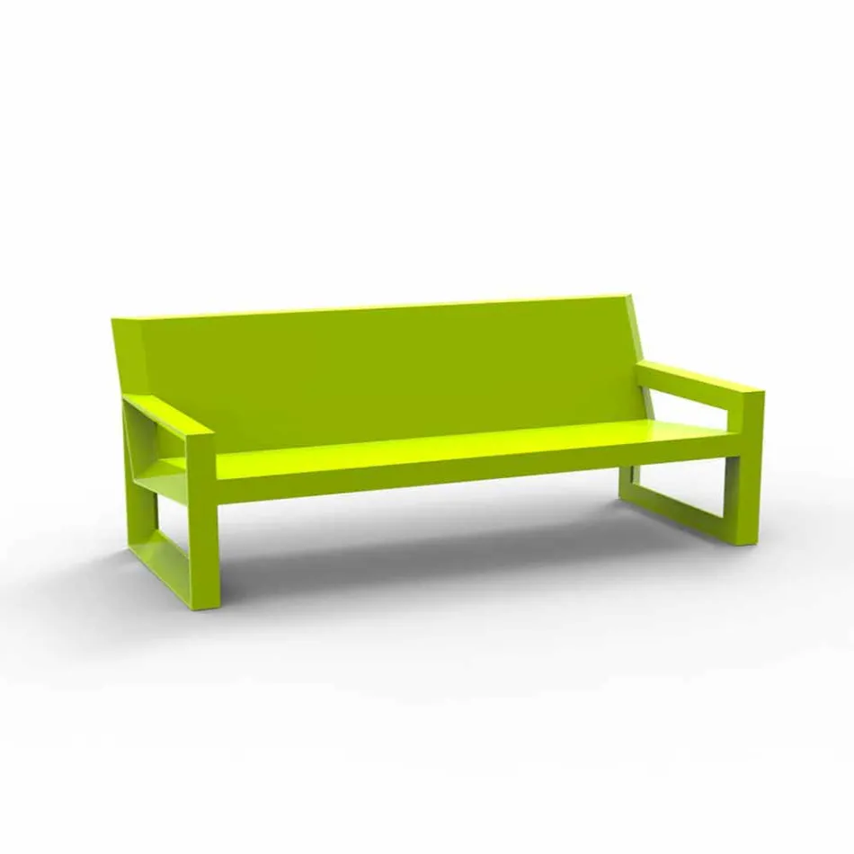 Frame by Vondom outdoor sofa, in polyethylene resin, design Viadurini