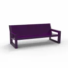 Frame by Vondom outdoor sofa, in polyethylene resin, design Viadurini