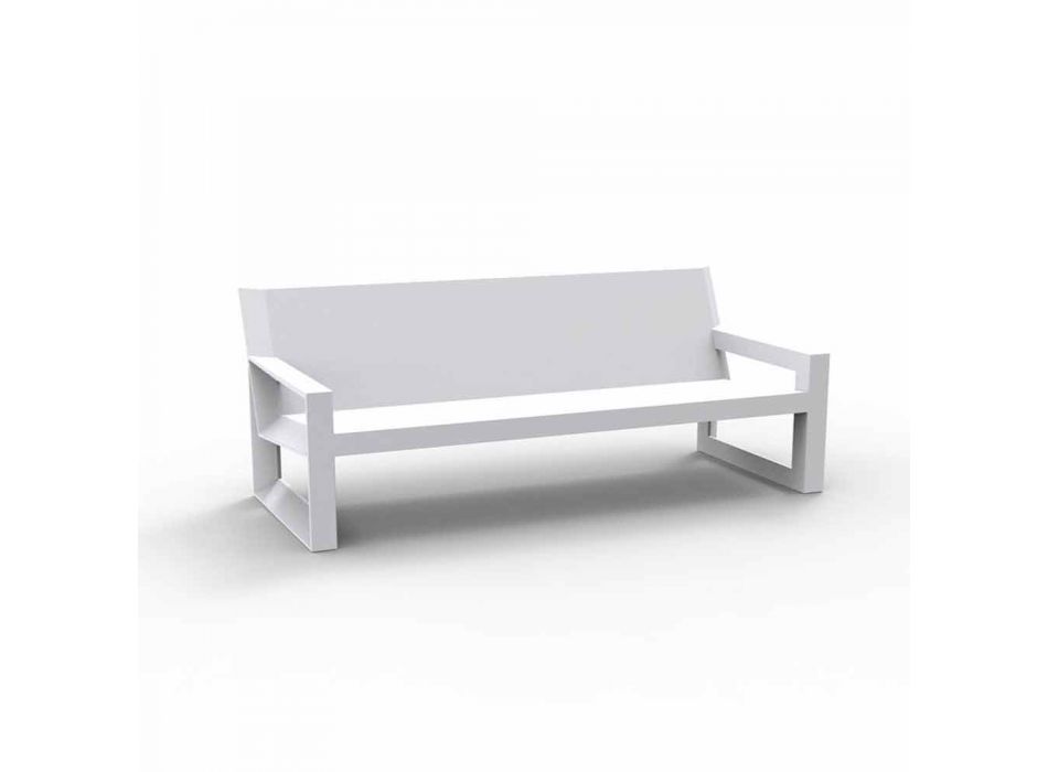 Frame by Vondom outdoor sofa, in polyethylene resin, design Viadurini