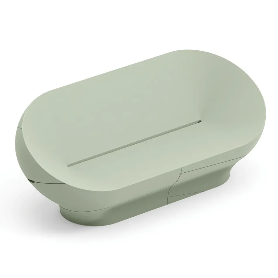 Polyethylene Outdoor Sofa Available in Various Colors - Towel Viadurini